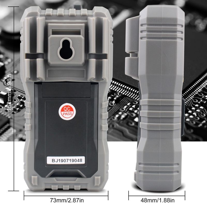 Mini Multimetro Intelligente DC/AC Capacità di Precisione Ncv Ohm Hz Tester True-rms Elettricista Multimetro Digitale