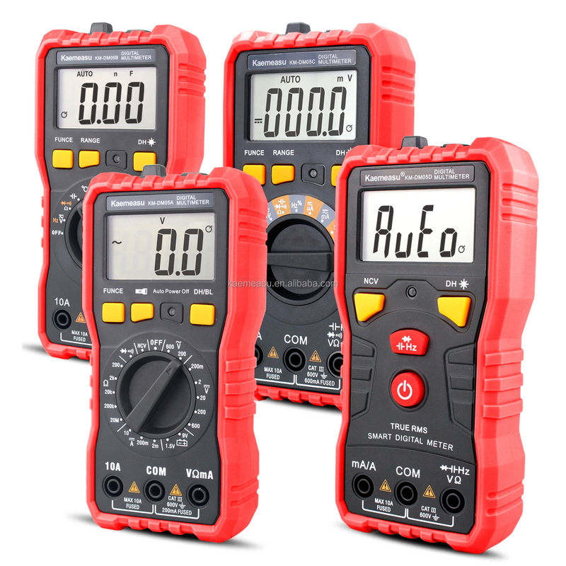 Multifunzione Pocket Digital Multimeter Elettrista Universal Meter Alta precisione DC/AC NCV True RMS Multimeter Tester