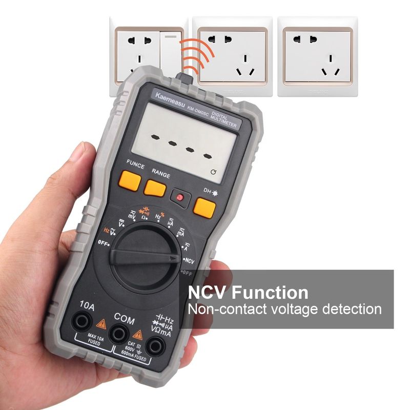 Multifunzione Pocket Digital Multimeter Elettrista Universal Meter Alta precisione DC/AC NCV True RMS Multimeter Tester