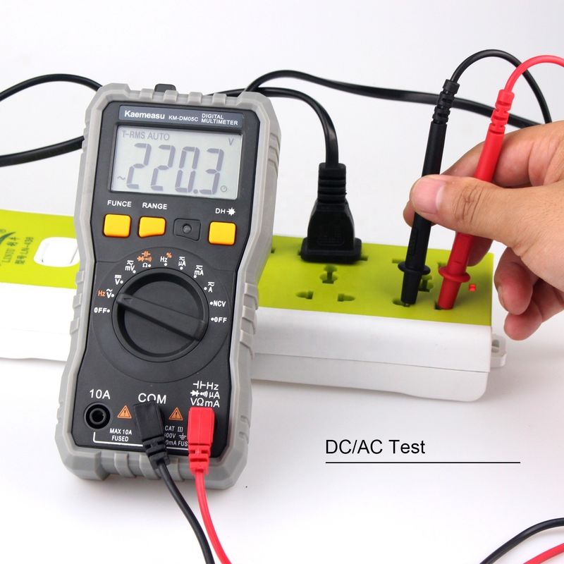 Multifunzione Pocket Digital Multimeter Elettrista Universal Meter Alta precisione DC/AC NCV True RMS Multimeter Tester