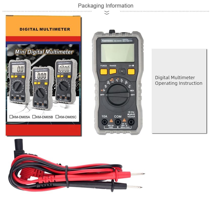 OEM ODM gamma automatica 6000 Conti Smart Multitester attrezzature di laboratorio multimetri elettrici digitali