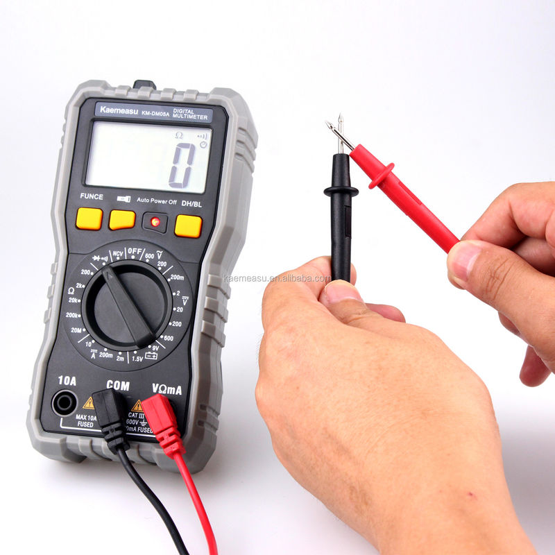 Miglior venditore Mini Multimetro Multimetro Digitale Portatile Eletricista Professionista Smart NCV Diode Test Bench Multimetro
