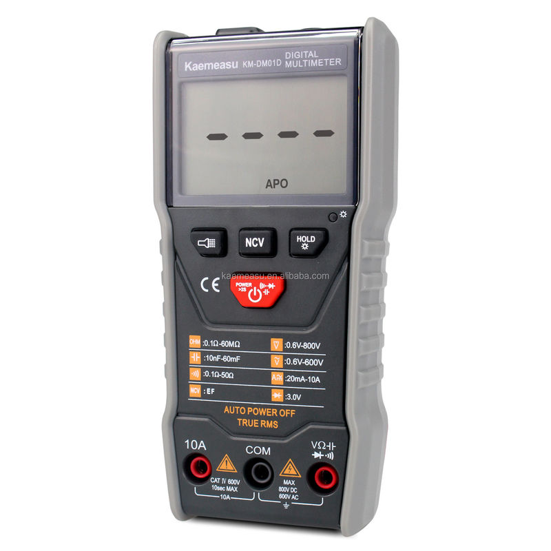 Auto Range Smart Measurement elettricista 6000 conteggi banco Multimetri digitali con funzione Ncv T-rms