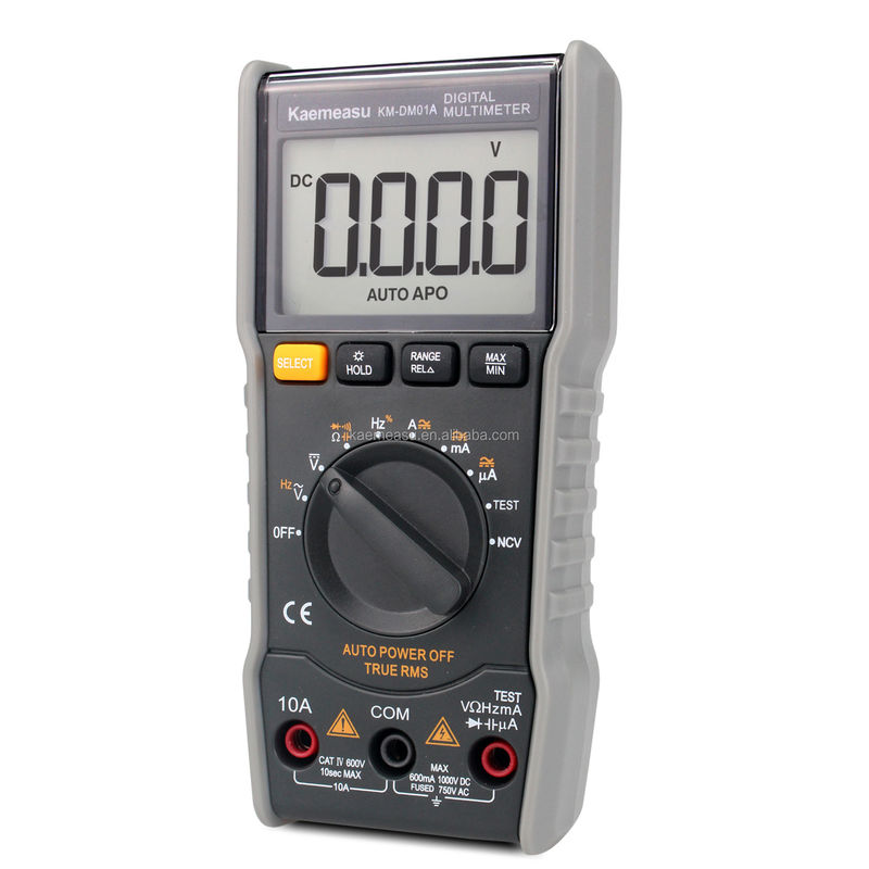 6000 conteggi DC/AC Capacità Resistenza NCV T-RMS Live Wire/Null Wire Measurement Digital Multimeter