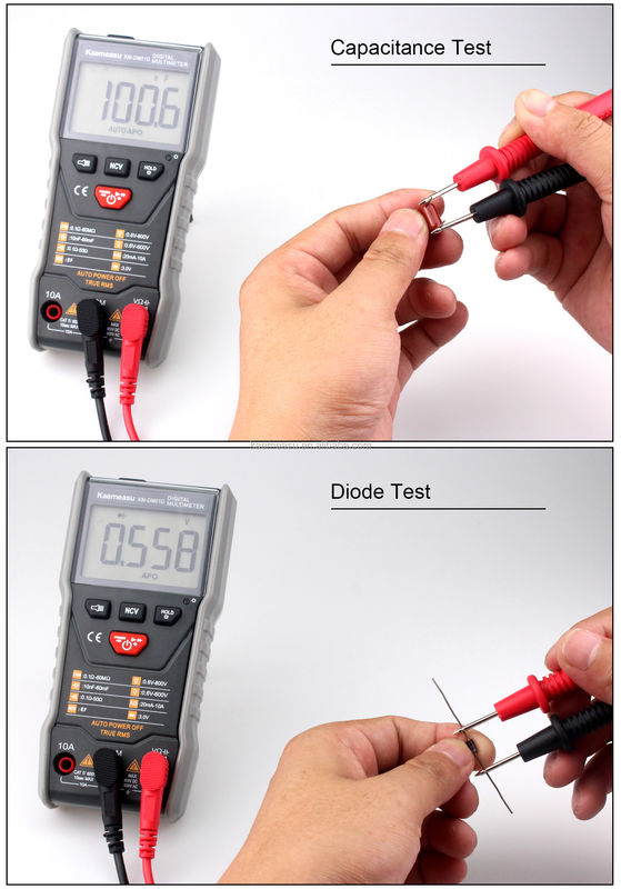 Vendita a caldo Multi Tester elettrico Mini Portable Smart Auto Range Multimetro digitale Prezzo