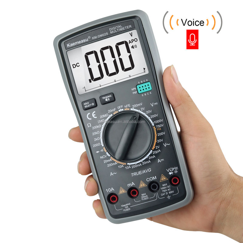 Vendita a caldo Autoranging Multitester DC/AC NCV T-rms Smart elettrico con multimetri digitali True RMS