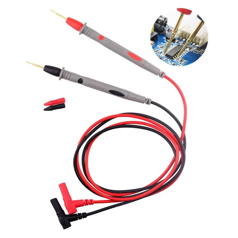 Sonde di prova multimetrica Leads Banana Plug Sonde multimetriche digitali Sonde di prova elettrica 20A 1000V Cavi di strumentazione