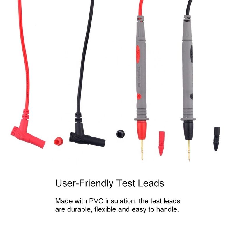 Sonde di prova multimetrica Leads Banana Plug Sonde multimetriche digitali Sonde di prova elettrica 20A 1000V Cavi di strumentazione
