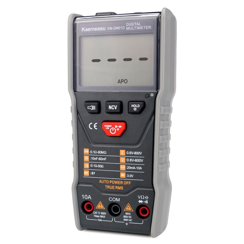 Multimetri automatici 3 5/6 cifre DC/AC True-rms Multimetro digitale con Ncv Multimeter Tester