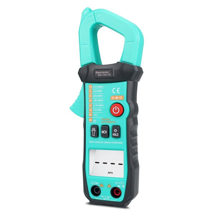 21E Intelligente Digital Clamp Meter NCV Strumento elettronico di riparazione 1000v True Rms Multimeter 6000 Conti corrente Clamp Meter