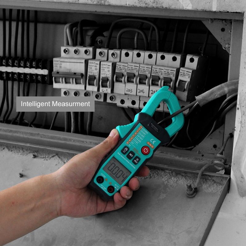 21E Intelligente Digital Clamp Meter NCV Strumento elettronico di riparazione 1000v True Rms Multimeter 6000 Conti corrente Clamp Meter
