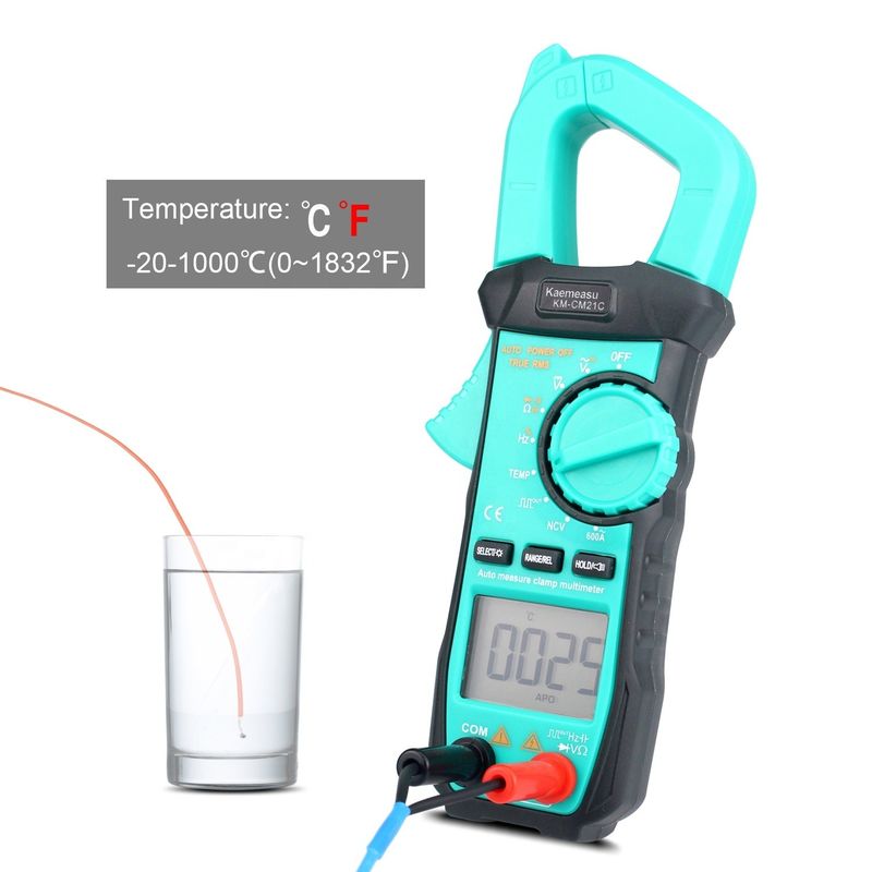 21C Vendita a caldo Clampo elettrico Detettore di tensione multimetro multimetro portatile multimetro multimetro digitale