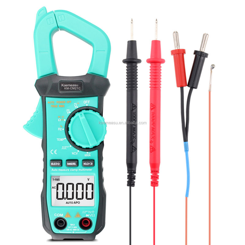 21C Corrente di perdita di tensione e tensione di perdita di tensione Tester Clamp Meter Ac Leakage Current Tester Clamp Meter