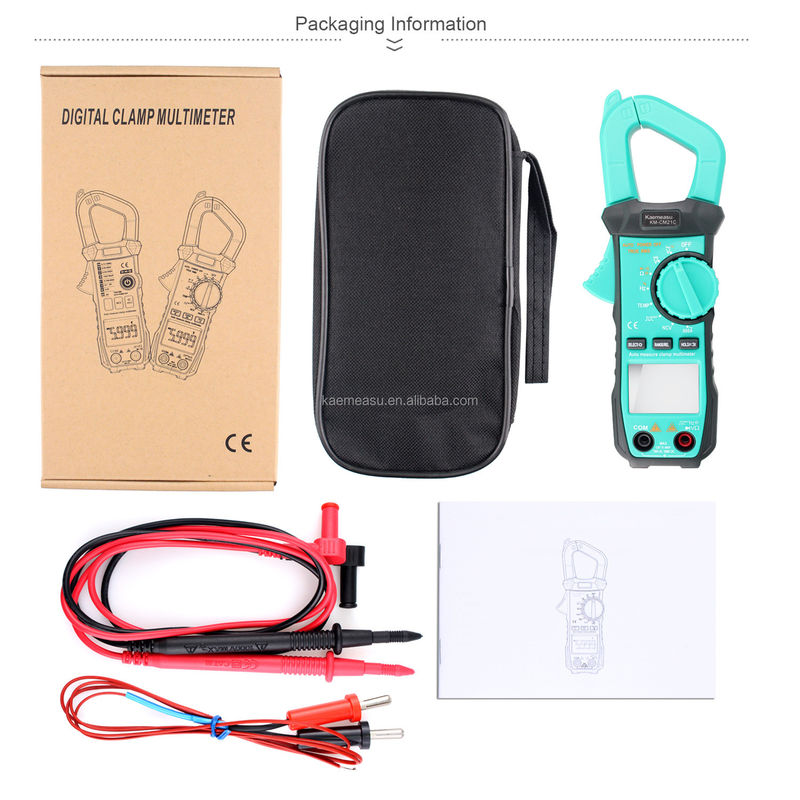21C Corrente di perdita di tensione e tensione di perdita di tensione Tester Clamp Meter Ac Leakage Current Tester Clamp Meter