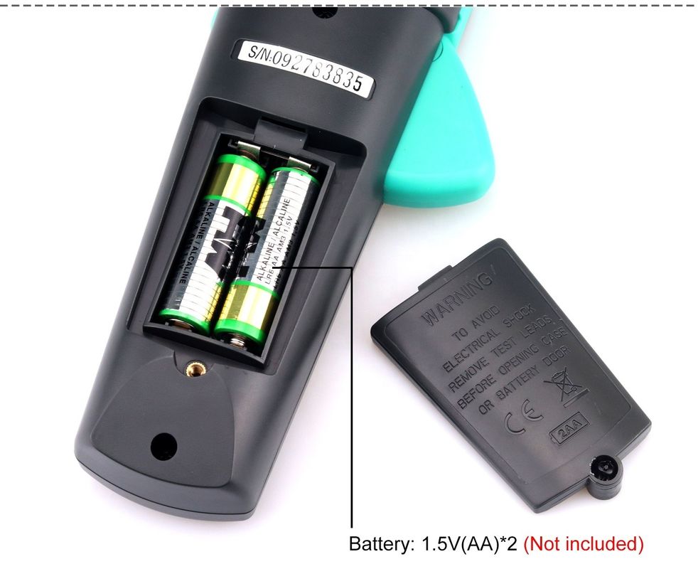 ABS parti elettriche 300g Digital AC DC Clamp Meter Auto Range Multimeter True Rms Ncv Ammeter