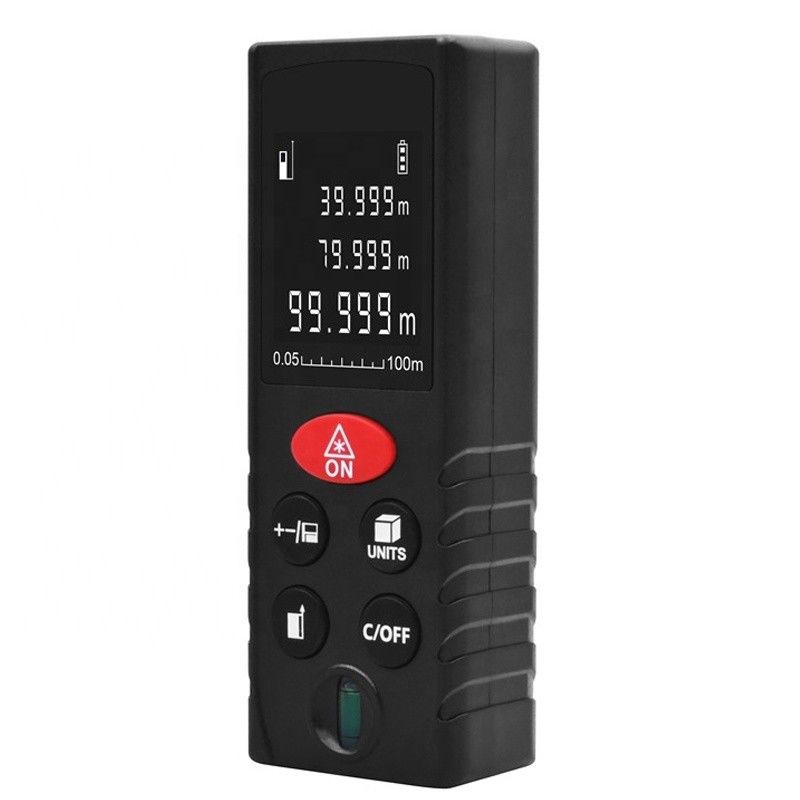 Misuratore di distanza laser 40M 60M 80M 100M Nastro elettronico Mini portatile portatile misuratore di distanza laser in vendita