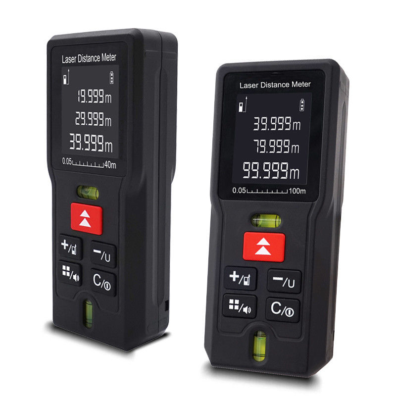 Misuratore di distanza laser portatile attrezzatura elettrica di misurazione della distanza mini portatili misuratori di distanza laser digitali 0.05-120m