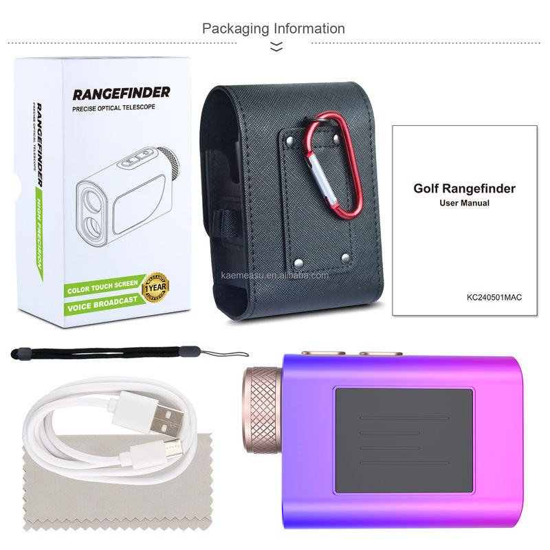 Telescopio di trasmissione di dati Laser Meter Golf Rangefinder Rangefinder di caccia Golf Rangefinder Laser Rangefinder