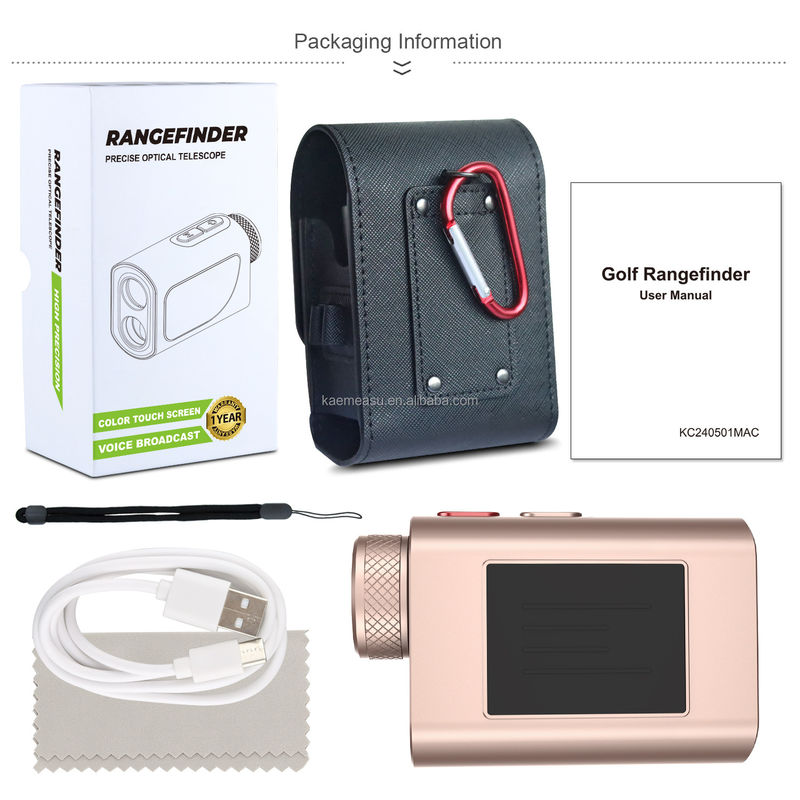Telescopio di trasmissione di dati Laser Meter Golf Rangefinder Rangefinder di caccia Golf Rangefinder Laser Rangefinder