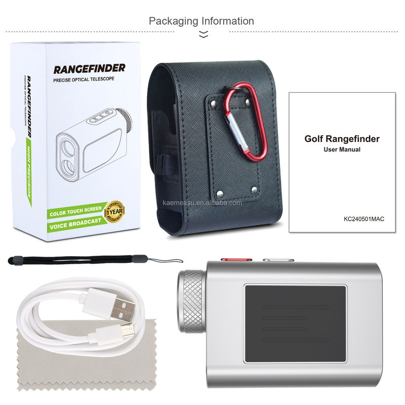 Telescopio di trasmissione di dati Laser Meter Golf Rangefinder Rangefinder di caccia Golf Rangefinder Laser Rangefinder