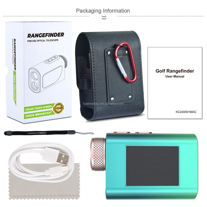 Telescopio di trasmissione di dati Laser Meter Golf Rangefinder Rangefinder di caccia Golf Rangefinder Laser Rangefinder