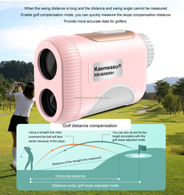 OEM 1200m Golf Slope Scope Laser Distance Meter Telescopio di grado industriale Golf Laser Rangefinder