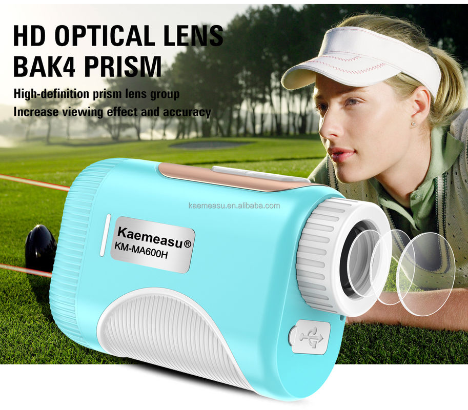 OEM 1200m Golf Slope Scope Laser Distance Meter Telescopio di grado industriale Golf Laser Rangefinder con supporto personalizzato