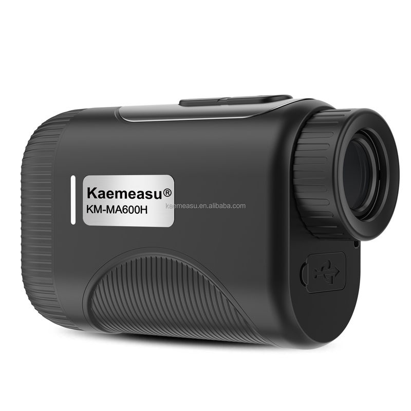 OEM 1200m Golf Slope Scope Laser Distance Meter Telescopio di grado industriale Golf Laser Rangefinder Nero