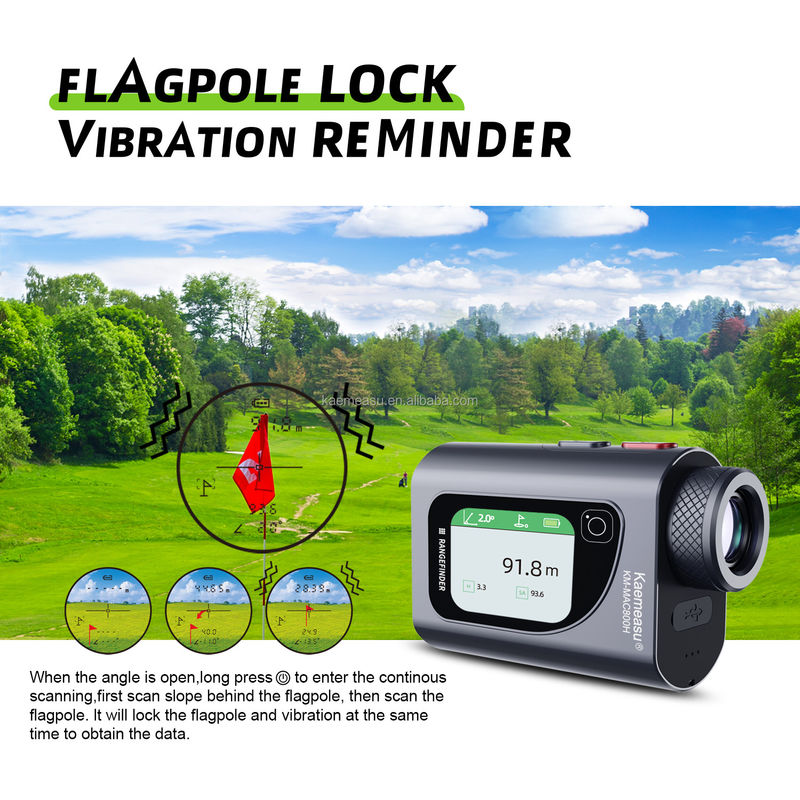 800m Rangefinder 6.5x Strumenti di misurazione laser nominale Distanza contatore Regola elettronica multifunzione per gli sport di costruzione