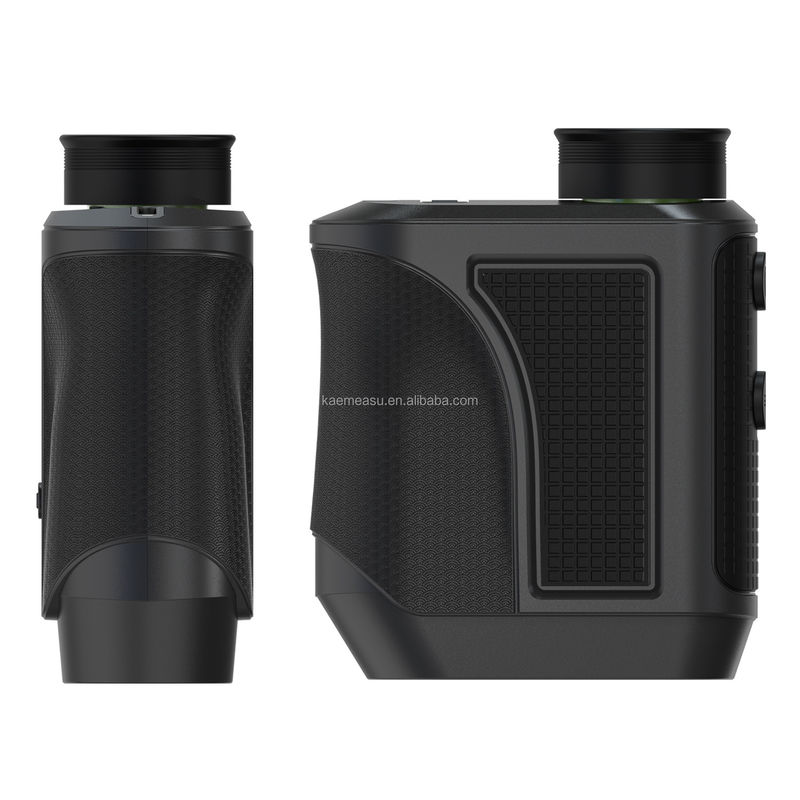 Modello F Logo personalizzato Golf Laser Rangefinder Funzione di vibrazione di pendenza Ottica chiara per i golfisti