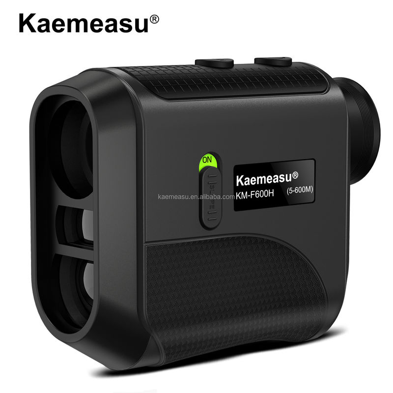 Modello F Logo personalizzato Golf Laser Rangefinder Funzione di vibrazione di pendenza Ottica chiara per i golfisti