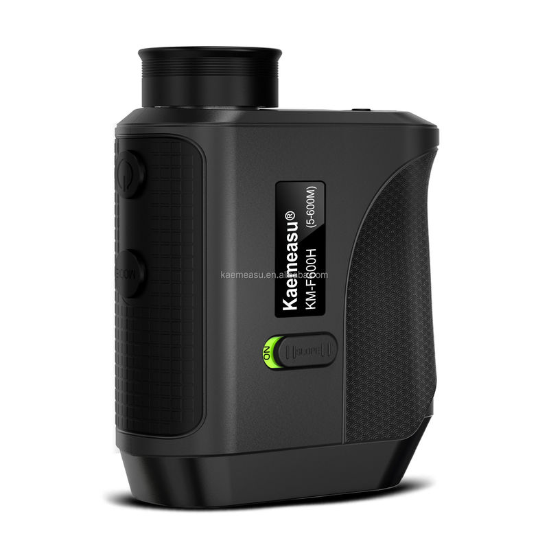 F1000m Professional Golf Laser Rangefinder Slope Mode Focalizzazione rapida 6.5X Ingrandimento per uso in torneo
