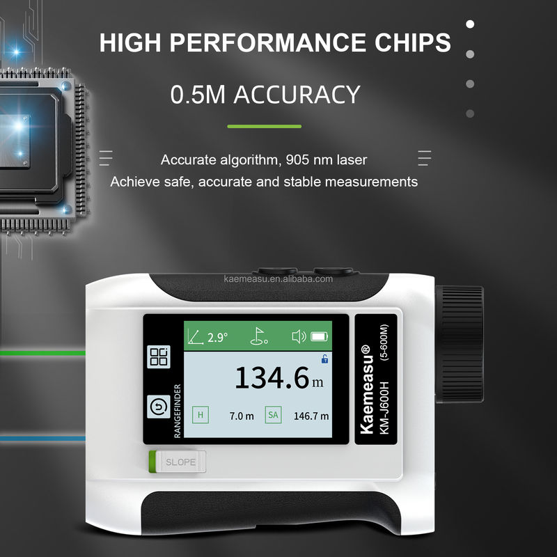 J1200 Aggiornamento del rangefinder a laser a voce immediata, rangefinder digitale, misuratore di distanza a laser multifunzione