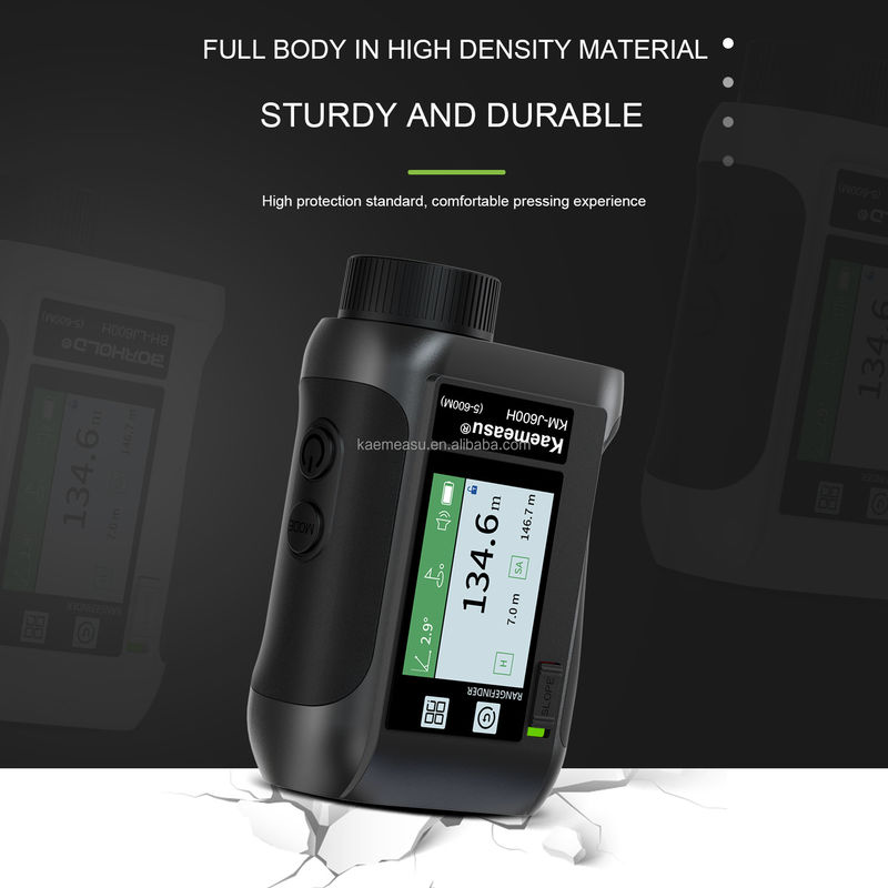 J600m Laser Rangefinder ricaricabile lettura rapida Laser Distance Meter schermo LCD memoria di archiviazione Disegno portatile