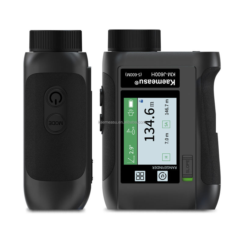 J600m Laser Rangefinder ricaricabile lettura rapida Laser Distance Meter schermo LCD memoria di archiviazione Disegno portatile