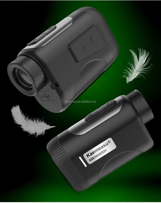 Costruzione durevole 800m Alta precisione OEM Golf rangefinder con funzione magnetica di pendenza e tecnologia laser sportiva
