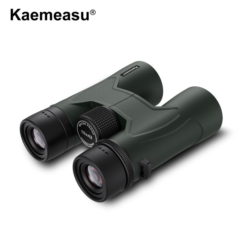 E 10x42 Binocolo Telescopio Compatto Treppiede Impermeabile Binocolo per Bambini per Esplorazione all'aperto Ampio campo visivo