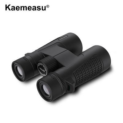 Kaemeasu C Modello nero 10x42 HD binocoli impermeabili per adulti, binocoli per birdwatching e escursioni, ottiche con prisma BAK4, corpo in lega di magnesio a prova di urti, visione chiara e luminosa